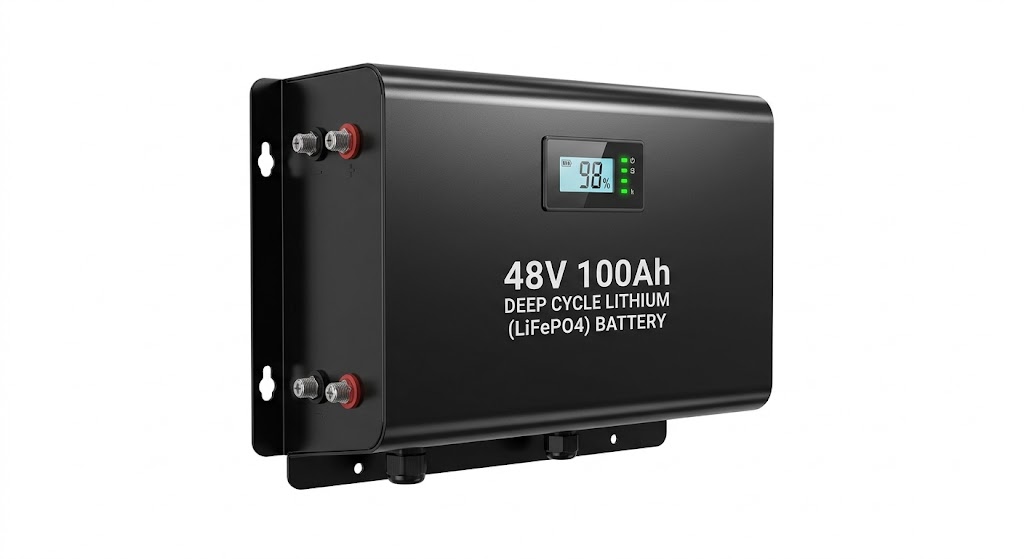 48V 100Ah Lithium Ion Battery